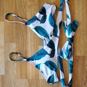 Botanical Wrap-Around Bikini Top